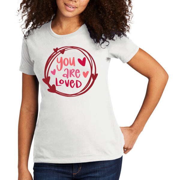 You Are Loved - Women's Premium Cotton T-Shirt Thumbnail