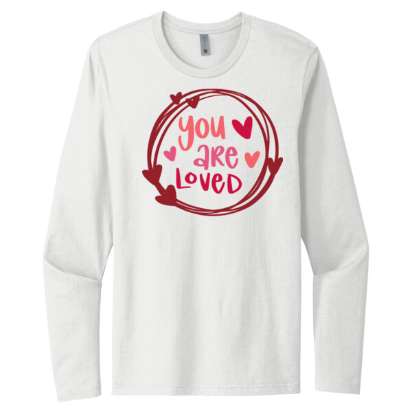 You Are Loved - Unisex Premium Cotton Long Sleeve T-Shirt Thumbnail