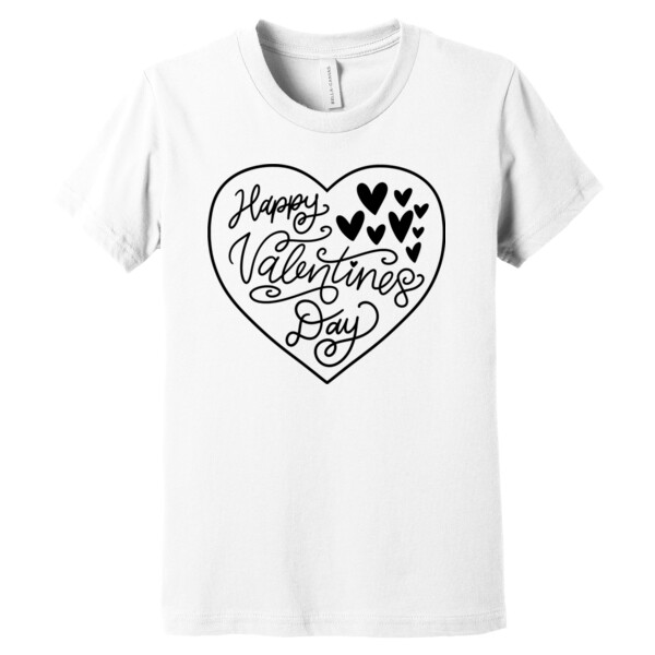 Happy Valentines Day 6 - Youth Premium Cotton T-Shirt Thumbnail