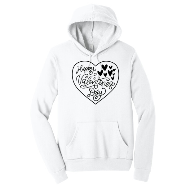 Happy Valentines Day 6 - Unisex Premium Fleece Pullover Hoodie Thumbnail