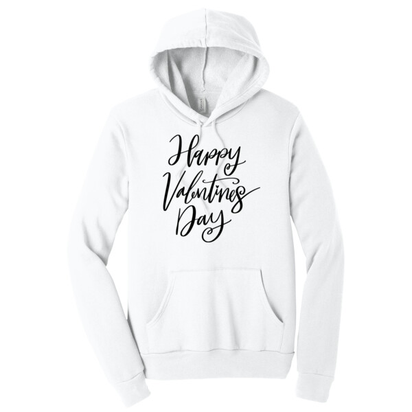 Happy Valentines Day - Unisex Premium Fleece Pullover Hoodie Thumbnail