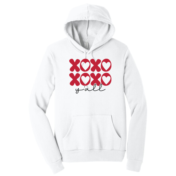 XOXO Y'all - Unisex Premium Fleece Pullover Hoodie Thumbnail