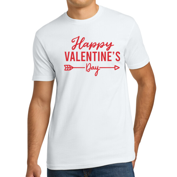 Happy Valentines Day 5 - Unisex Premium Cotton T-Shirt Thumbnail