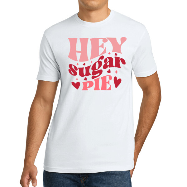 Hey Sugar Pie - Unisex Premium Cotton T-Shirt Thumbnail