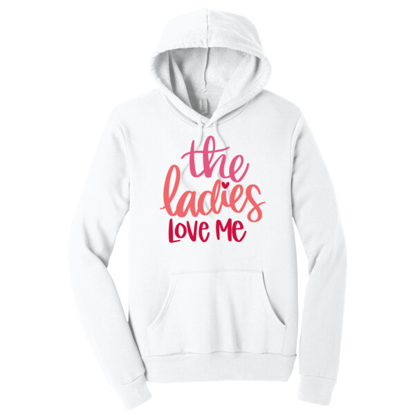 The Ladies Love Me - Unisex Premium Fleece Pullover Hoodie Thumbnail