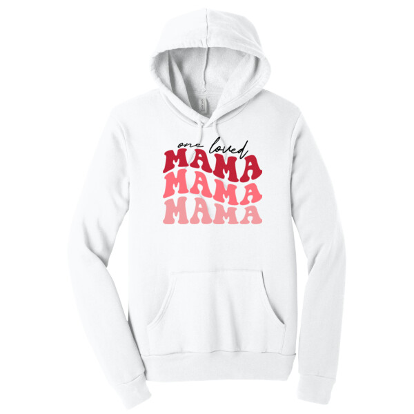 One Loved Mama - Unisex Premium Fleece Pullover Hoodie Thumbnail