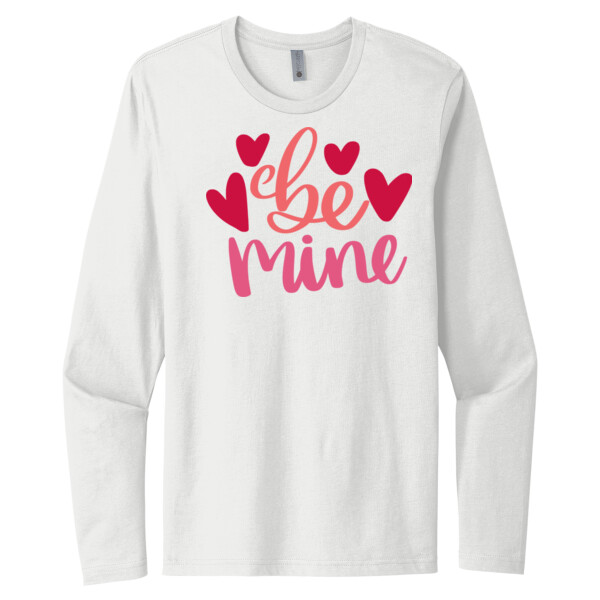 Be Mine - Unisex Premium Cotton Long Sleeve T-Shirt Thumbnail