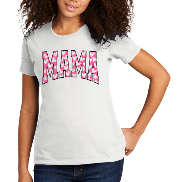 Mama Hearts - Women's Premium Cotton T-Shirt Thumbnail