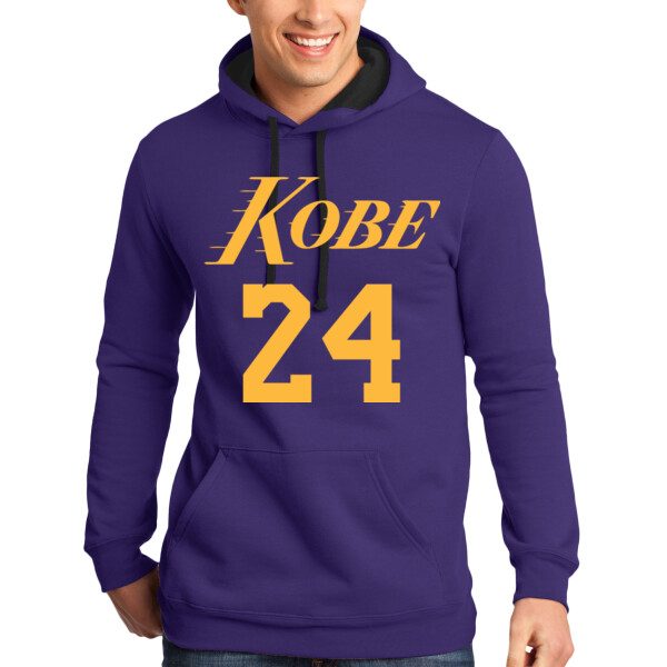Kobe - Unisex Light Fleece Hooded Sweatshirt Thumbnail