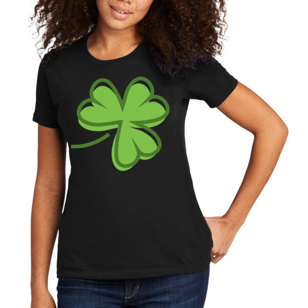 Clover - Women's Premium Cotton T-Shirt Thumbnail