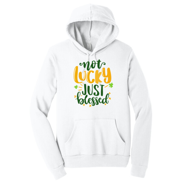 Not Lucky Just Blessed - Unisex Premium Fleece Pullover Hoodie Thumbnail