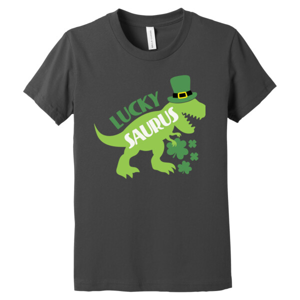 Lucky Saurus - Youth Premium Cotton T-Shirt Thumbnail