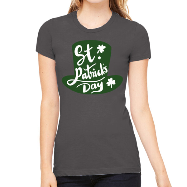St. Patrick's Day 1 - Women's Premium Cotton Slim Fit T-Shirt Thumbnail