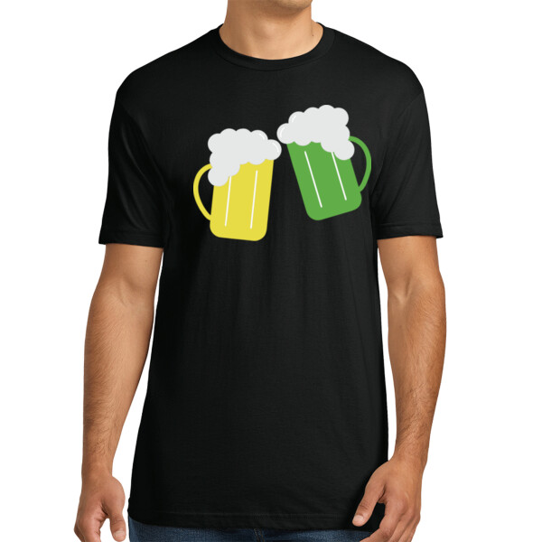 Beer - Unisex Premium Cotton T-Shirt Thumbnail