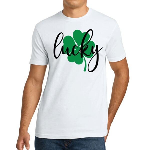 Lucky 2 - Unisex Premium Cotton T-Shirt Thumbnail
