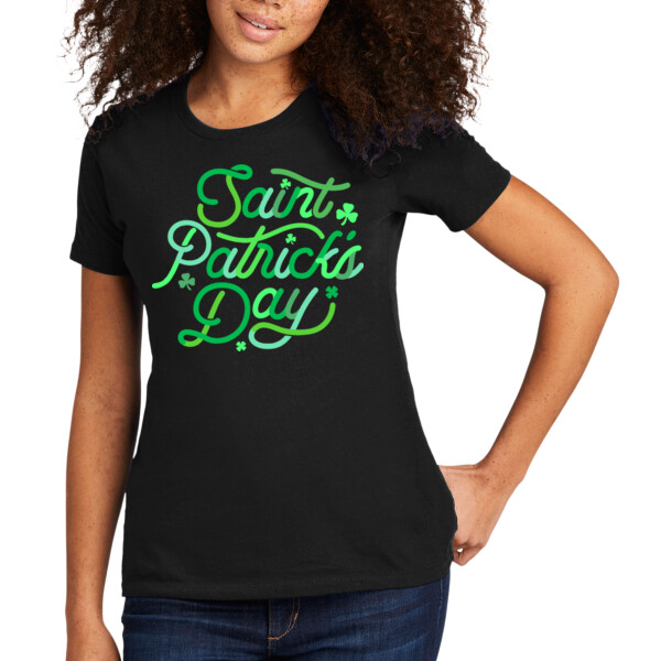 St. Patrick's Day 3 - Women's Premium Cotton T-Shirt Thumbnail