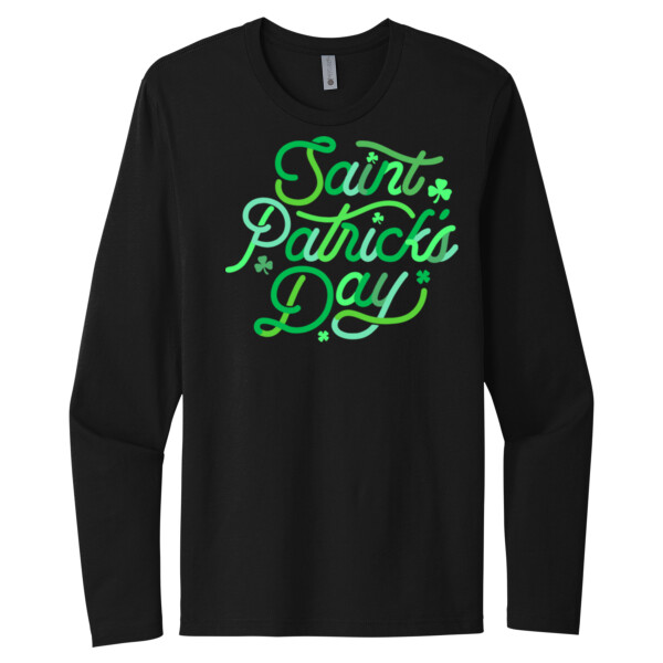 St. Patrick's Day 3 - Unisex Premium Cotton Long Sleeve T-Shirt Thumbnail
