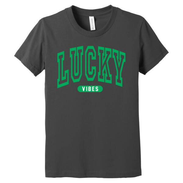 Lucky Vibes - Youth Premium Cotton T-Shirt Thumbnail
