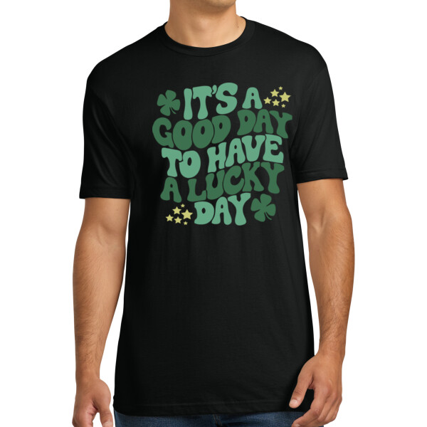 Lucky Day - Unisex Premium Cotton T-Shirt Thumbnail