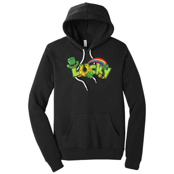 Lucky 3 - Unisex Premium Fleece Pullover Hoodie Thumbnail
