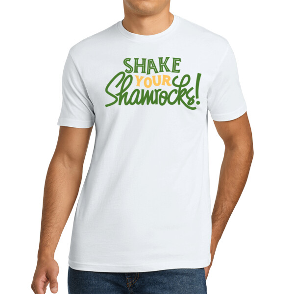 Shake Your Shamrocks - Unisex Premium Cotton T-Shirt Thumbnail