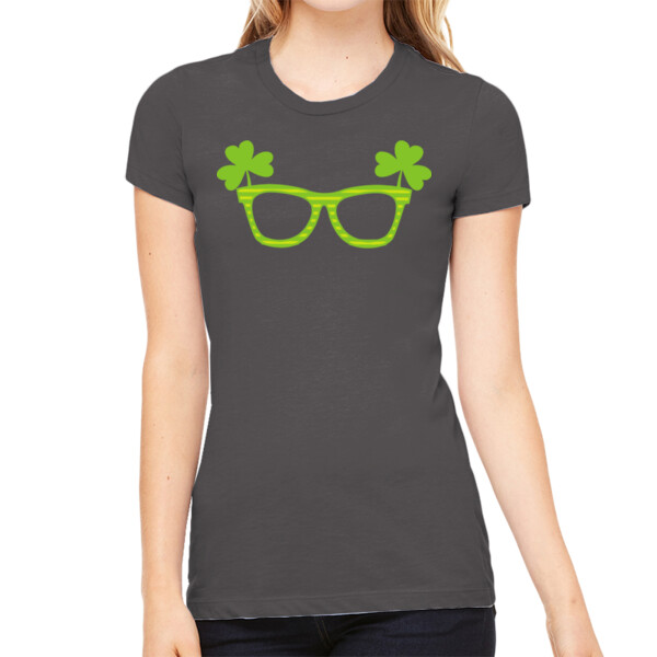 Irish Shades - Women's Premium Cotton Slim Fit T-Shirt Thumbnail
