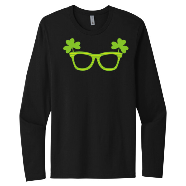 Irish Shades - Unisex Premium Cotton Long Sleeve T-Shirt Thumbnail