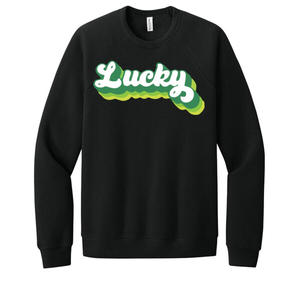 Lucky - Unisex Premium Fleece Crew Sweatshirt Thumbnail