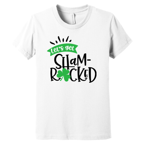 Let's Get Shamrocked - Youth Premium Cotton T-Shirt Thumbnail