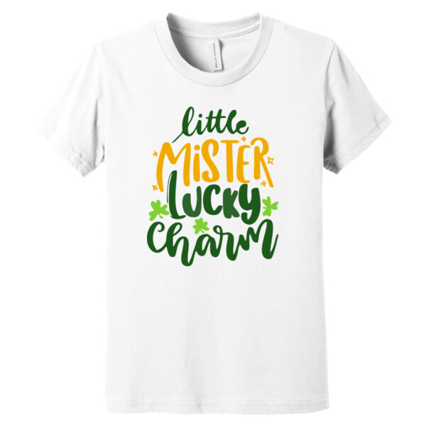 Little Mister Lucky Charm - Youth Premium Cotton T-Shirt Thumbnail