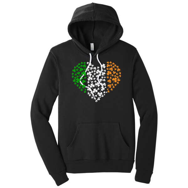 Irish Heart - Unisex Premium Fleece Pullover Hoodie Thumbnail