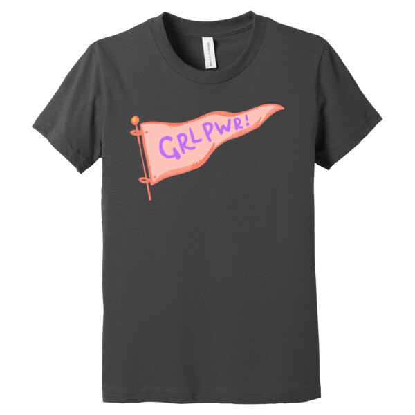 Girl Power - Youth Premium Cotton T-Shirt Thumbnail