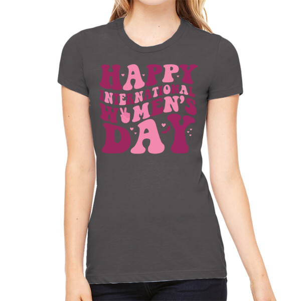 International Women's Day - Women's Premium Cotton Slim Fit T-Shirt Thumbnail
