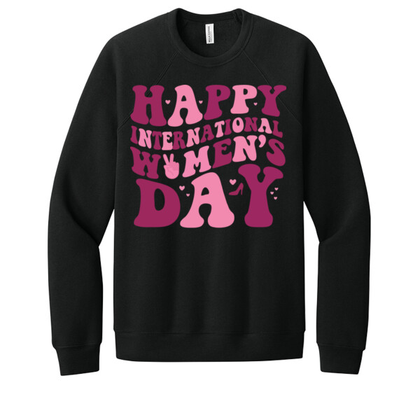 International Women's Day - Unisex Premium Fleece Crew Sweatshirt Thumbnail