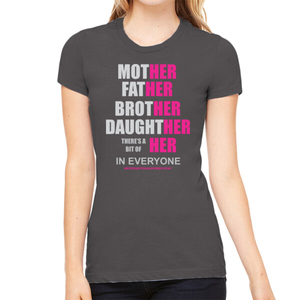 Everything About Her - Women's Premium Cotton Slim Fit T-Shirt Thumbnail