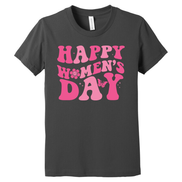 Happy Women's Day - Youth Premium Cotton T-Shirt Thumbnail