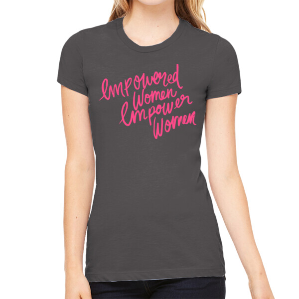 Empower Women - Women's Premium Cotton Slim Fit T-Shirt Thumbnail