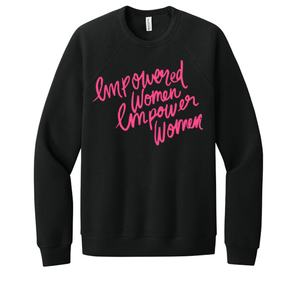 Empower Women - Unisex Premium Fleece Crew Sweatshirt Thumbnail