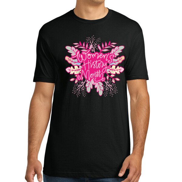Women's History Month 1 - Unisex Premium Cotton T-Shirt Thumbnail