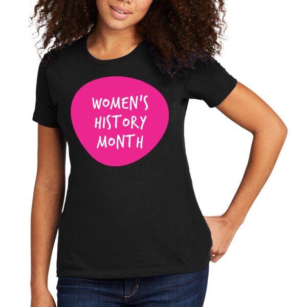 Women's History Month 2 - Women's Premium Cotton T-Shirt Thumbnail