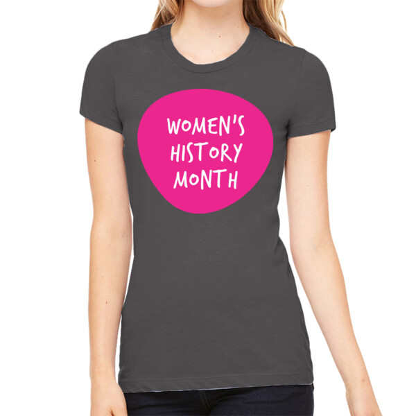 Women's History Month 2 - Women's Premium Cotton Slim Fit T-Shirt Thumbnail