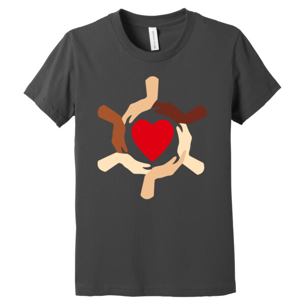 Hands & Heart - Youth Premium Cotton T-Shirt Thumbnail