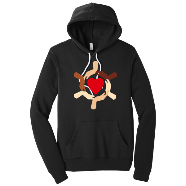 Hands & Heart - Unisex Premium Fleece Pullover Hoodie Thumbnail