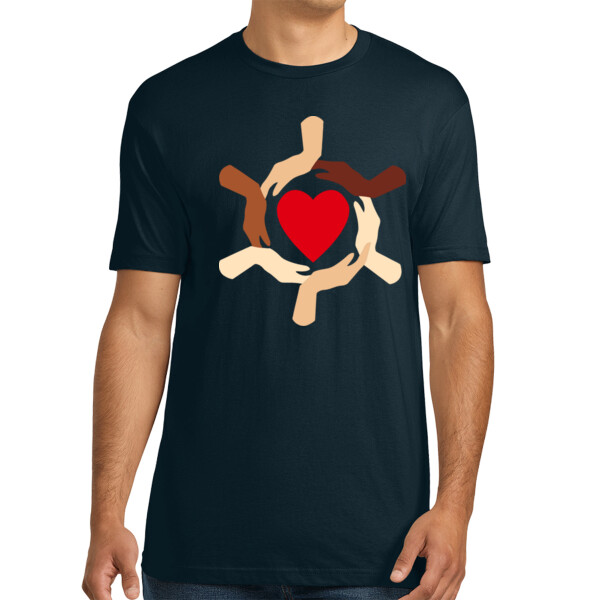 Hands & Heart - Unisex Premium Cotton T-Shirt Thumbnail