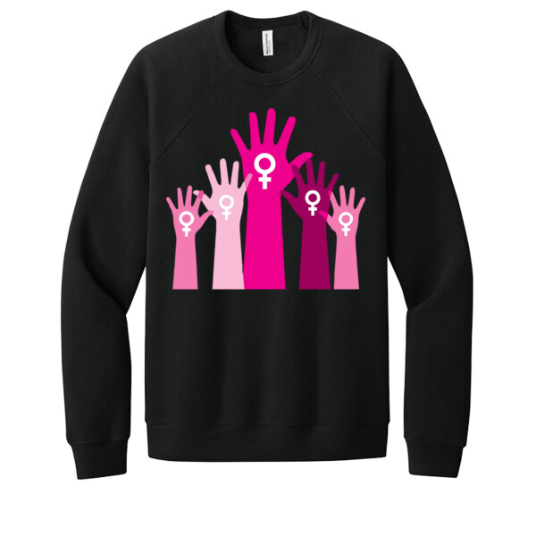 Girl Power 2 - Unisex Premium Fleece Crew Sweatshirt Thumbnail
