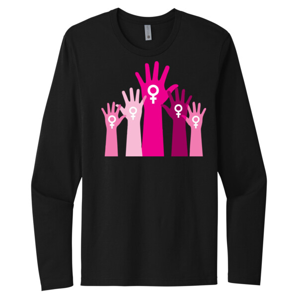Girl Power 2 - Unisex Premium Cotton Long Sleeve T-Shirt Thumbnail