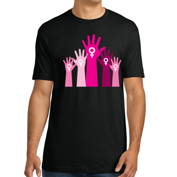 Girl Power 2 - Unisex Premium Cotton T-Shirt Thumbnail
