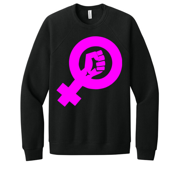 Girl Power 3 - Unisex Premium Fleece Crew Sweatshirt Thumbnail