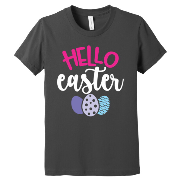 Hello Easter - Youth Premium Cotton T-Shirt Thumbnail