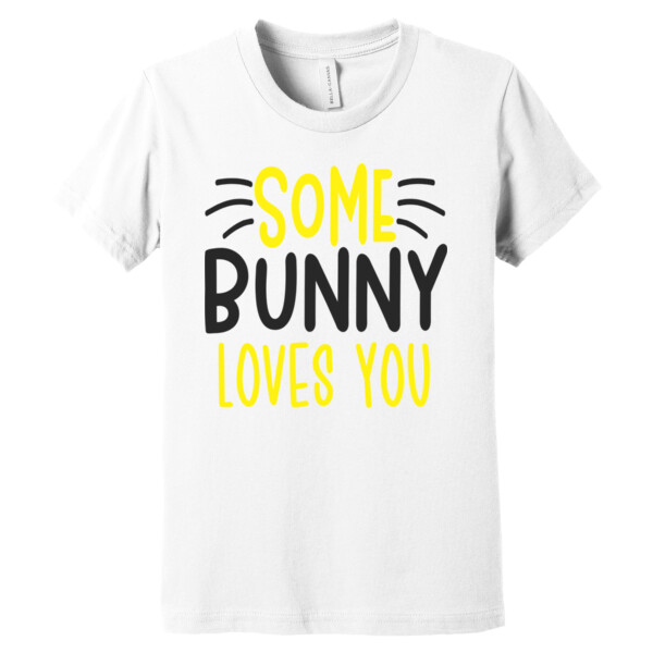 Some Bunny Loves You - Youth Premium Cotton T-Shirt Thumbnail